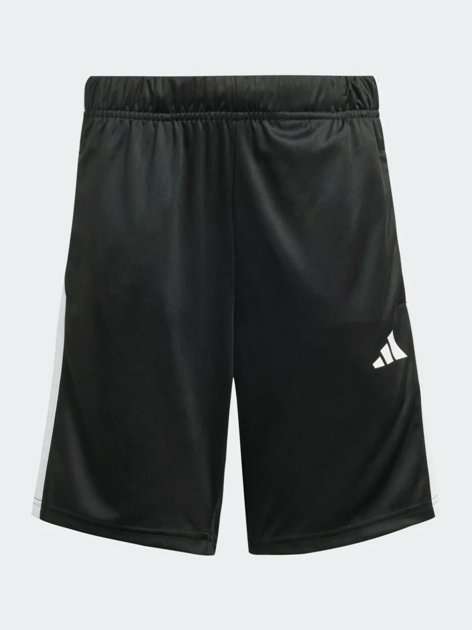Shorts*adidas - Train Essentials 3-Strepen Kids T-shirt & Shorts Set Rood