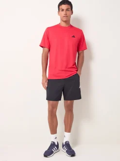 Sportkleding|adidas Rood - Train Essentials trainingsshirt