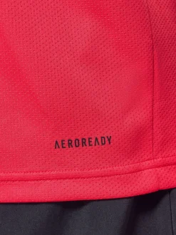 Sportkleding|adidas Rood - Train Essentials trainingsshirt