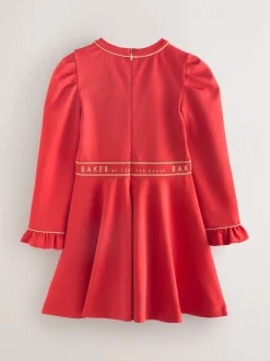 Jurken|Jurken*Baker by Ted Baker - - Ponté jurk Rood