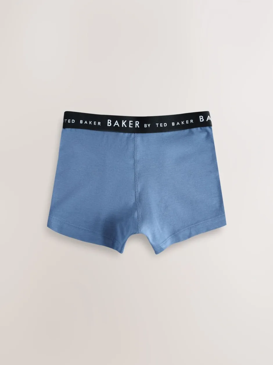 Ondergoed|Baker by Ted Baker - jongens boxershorts verpakking van 5 Rood