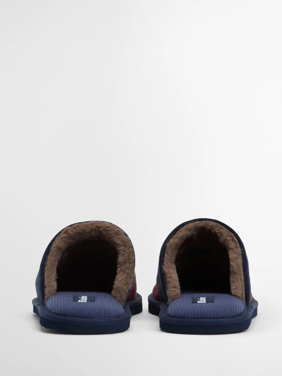 Pantoffels|Barbour - ® Tartan Everitt pantoffels Rood