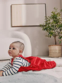 Rompertjes En Tuinbroeken|Sets En Outfits|Next Rood - Corduroy bretelbroeken en Bodysuit set (0mnd-2jr)