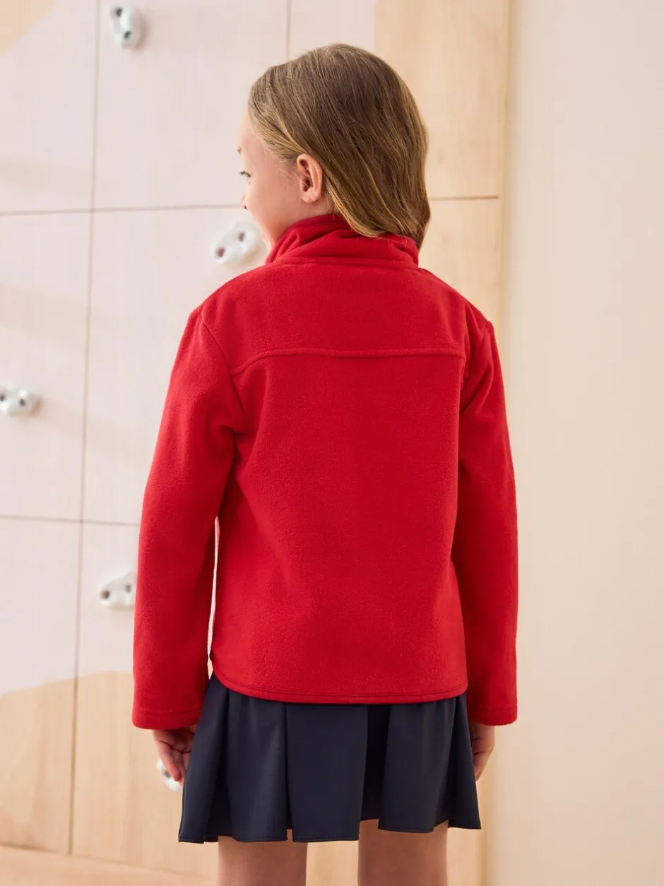 Jassen En Jacks*Next - Fleece jack met rits en zakken (3-16 jr) Rood