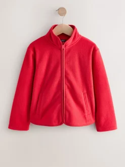 Jassen En Jacks*Next - Fleece jack met rits en zakken (3-16 jr) Rood