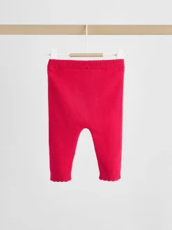 Sets En Combisets|Truien En Breisels*Next - Gebreide vestset met strik en ruches (0mnd-3jr) Rood