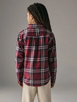 Shirts|Superdry - Geruit hemd Rood