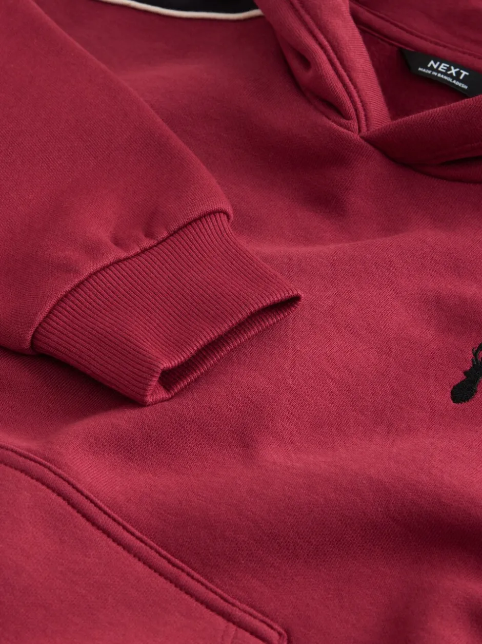 Sweaters En Hoody´S|Next - Hoodie met kleurblokken (3 - 16 jr) Rood
