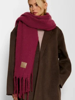 Mutsen, Handschoenen En Sjaals*Katie Loxton - Oversized Tassel Scarf Rood