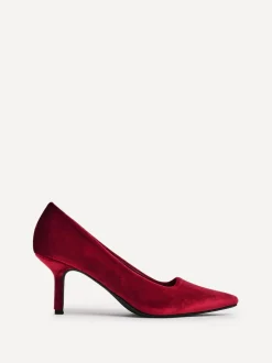 Schoenen Met Hakken|Linzi - Kat Stilettohakken met gesloten hiel Rood