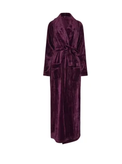Badjassen|Long Tall Sally - Super Luxe Shawl Maxi Robe Rood
