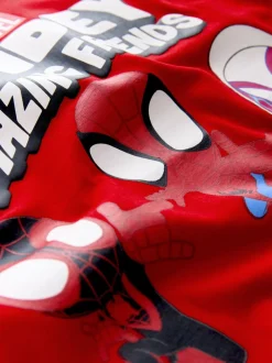 T-Shirts|Tops*Next - Marvel T-shirt met lange mouwen (6mnd-8jr) Rood