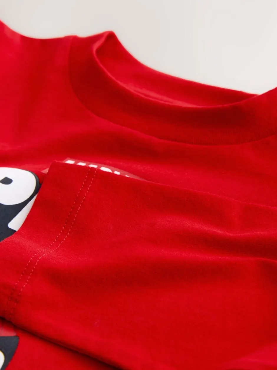 T-Shirts|Tops*Next - Marvel T-shirt met lange mouwen (6mnd-8jr) Rood