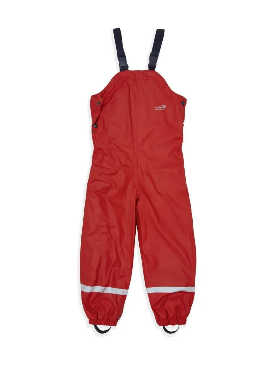 Tuinbroeken|Jumpsuits En Playsuits*Muddy Puddles - waterdichte geïsoleerde Puddleflex bretelbroek Rood