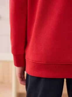 Schoolkleding|Schoolkleding|Next Rood - Schoolsweater met ronde hals (3-17jr)