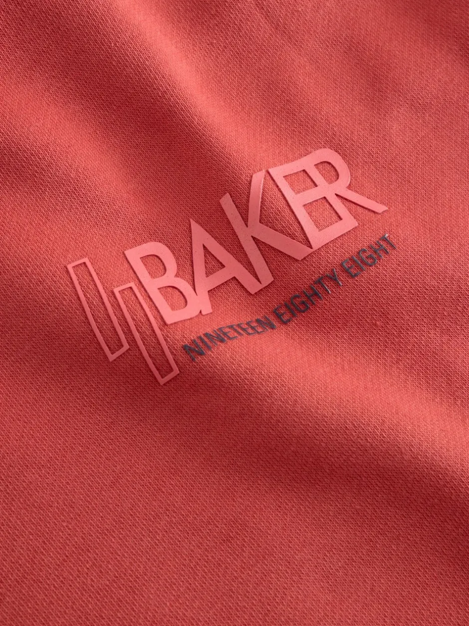 Joggingbroeken|Sweaters En Hoody´S|Baker by Ted Baker - set van sweatshirt en cargojoggingbroek Rood