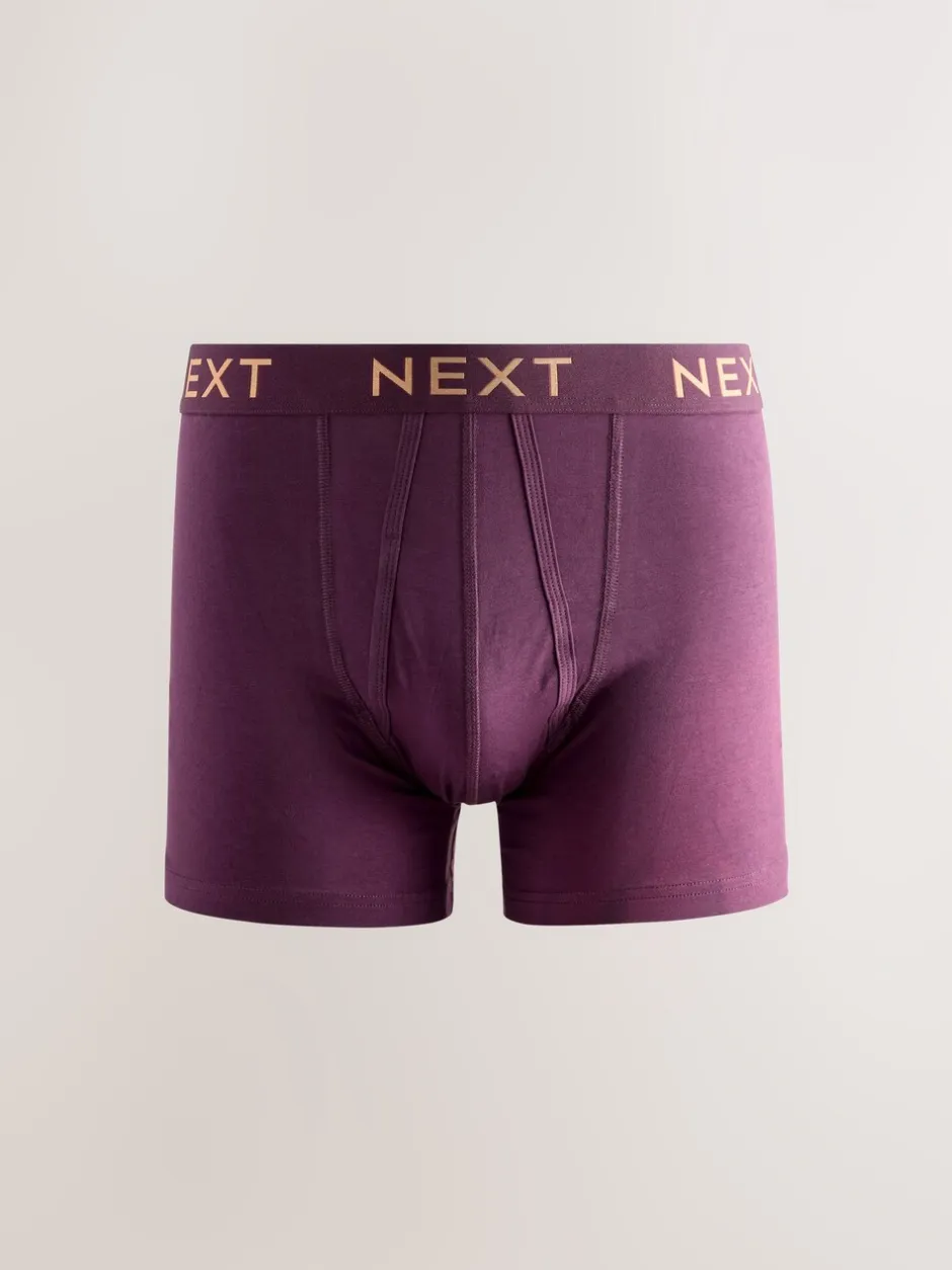 Ondergoed|Ondergoed|Next Rood - Verpakking van 10 - Boxershorts met A-voorkant