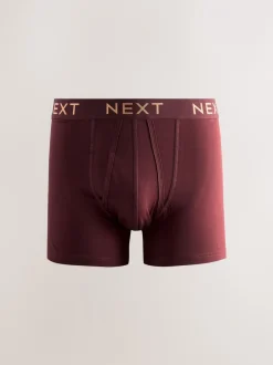 Ondergoed|Ondergoed|Next Rood - Verpakking van 10 - Boxershorts met A-voorkant