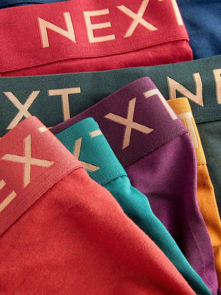 Ondergoed|Ondergoed|Next Rood - Verpakking van 10 - Boxershorts met A-voorkant