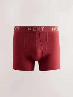 Ondergoed|Ondergoed|Next Rood - Verpakking van 10 - Boxershorts met A-voorkant