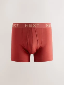 Ondergoed|Ondergoed|Next Rood - Verpakking van 10 - Boxershorts met A-voorkant