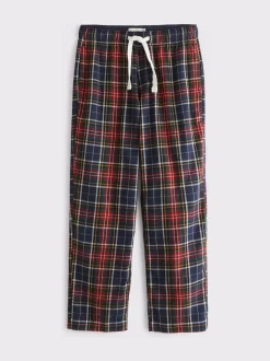Pyjama's|Loungewear*Abercrombie & Fitch - Plaid Pyjama Bottoms Rood / Wit