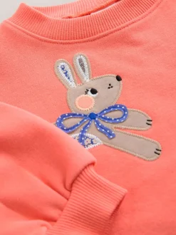 Truien En Breisels|Jurken|Next - Relaxte sweaterjurk (3mnd-7jr) Rood figuurtjes