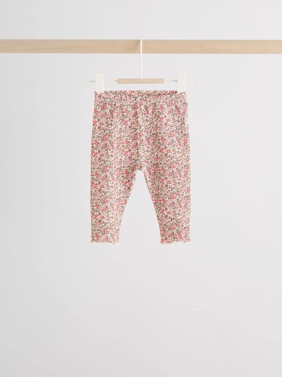 Truien En Breisels|Sets En Outfits*Next - 2 -delige Set van Fleece Tops en Leggings voor Baby''s (0mnd-2jr) Rood gebloemd