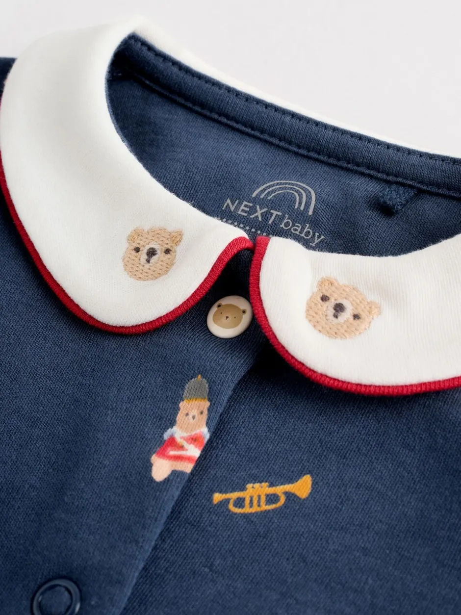 Babypakjes En Babypyjama's|Next - Verpakking van 3 babypyjama's (0-2jr) Rood met beer