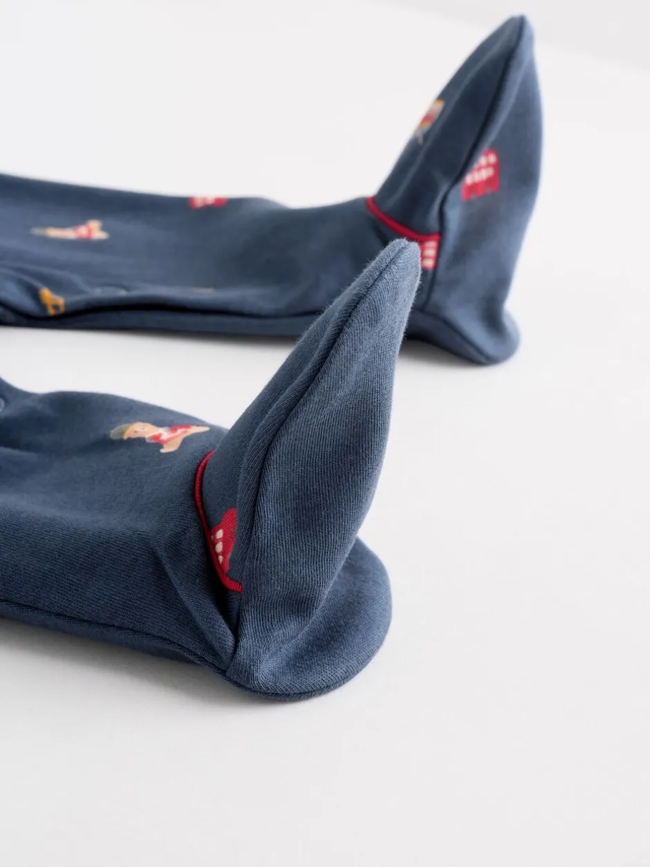 Babypakjes En Babypyjama's|Next - Verpakking van 3 babypyjama's (0-2jr) Rood met beer