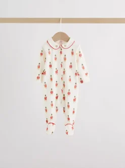 Babypakjes En Babypyjama's|Next - Verpakking van 3 babypyjama's (0-2jr) Rood met beer