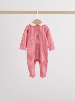 Babypakjes En Babypyjama's|Next - Verpakking van 3 babypyjama's (0-2jr) Rood met beer