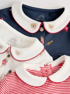 Babypakjes En Babypyjama's|Next - Verpakking van 3 babypyjama's (0-2jr) Rood met beer