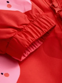 Jassen, Jacks En Kinderwagenpakjes|Jassen En Jacks*Next - Waterbestendig regenpak met print (6 mnd-7 jr) Rood met hartjesprint