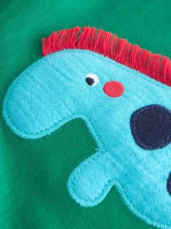 Pyjama's*Next Rood/blauw/groen geruite dinosaurus - Pyjama met geweven onderkant 3 Pack (9mths-12yrs)