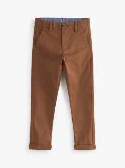 Broeken En Chino's*Next Roodbruin/lichtbruin - Stretchy chino's (3-17jr)