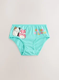 Alle Ondergoed|Next Rood/groen - 100% katoenen Squishmallow Onderbroeken set van 5 (5-14jr)