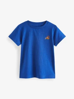 Tops|T-Shirts*Next Rood/groen - Set van 5 T-shirts met korte mouwen (3mnd-7jr)