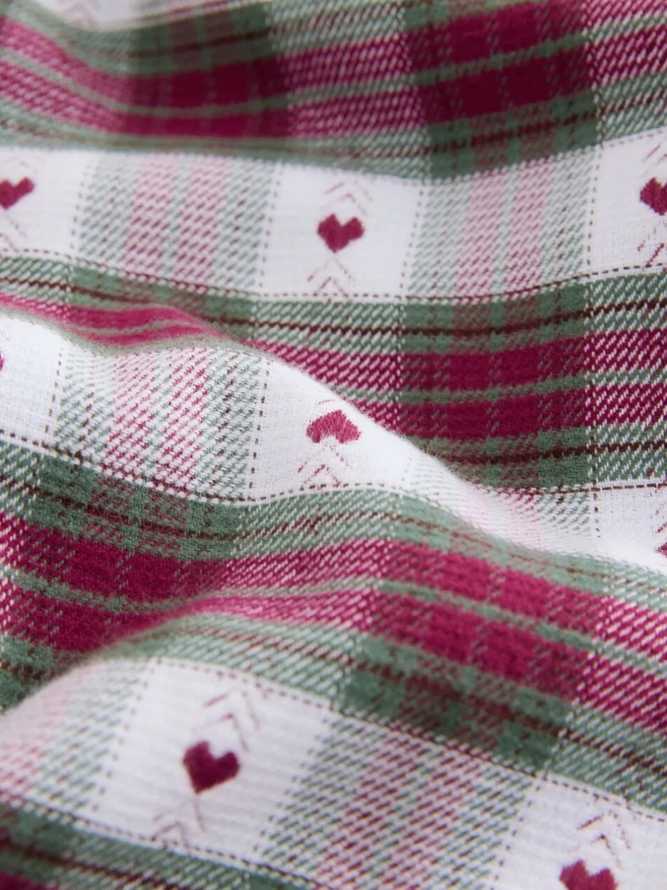 Nachtkleding En Pyjama's|Pyjama's*Next Rood/groene strikruit - Kerstmis geweven onderkant pyjama's (2-16jr)