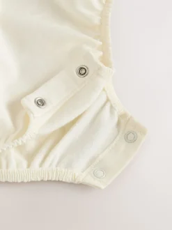 Tuinbroeken*Next - Baby tuinbroek en bodysuit 2 -delige set (0mnd -2jr) Rood/roze geruit