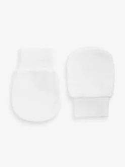 Mutsjes En Antikrabwantjes|Mutsen, Handschoenen En Sjaals*Next Roze - 3 Paar antikrabwantjes voor baby's