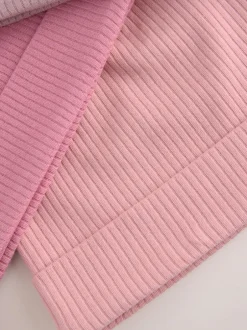 Mutsjes En Antikrabwantjes|Mutsen, Handschoenen En Sjaals|Next Roze - 3 Pack Baby Mutsjes (0-18mnd)