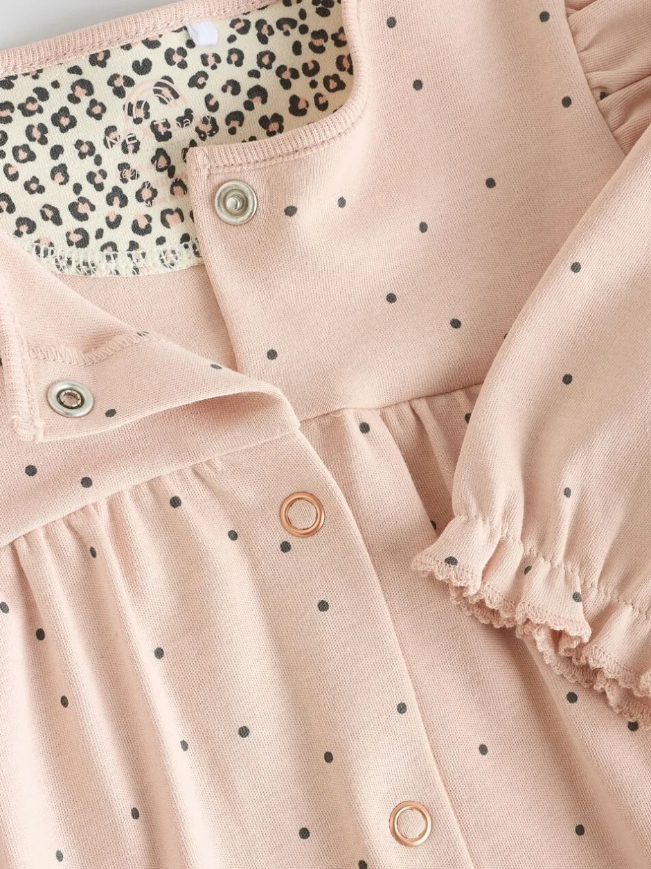 Babypakjes En Babypyjama's|Next Roze - 3 Pack Baby slaappakjes met bijpassende tulbanden (0mnd-2jr)