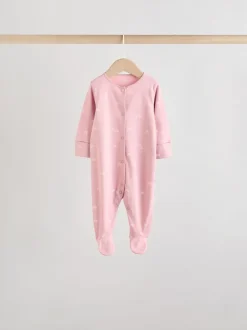 Babypakjes En Babypyjama's*Next Roze - 7 Pack Baby slaappakken (0mnd-3jr)
