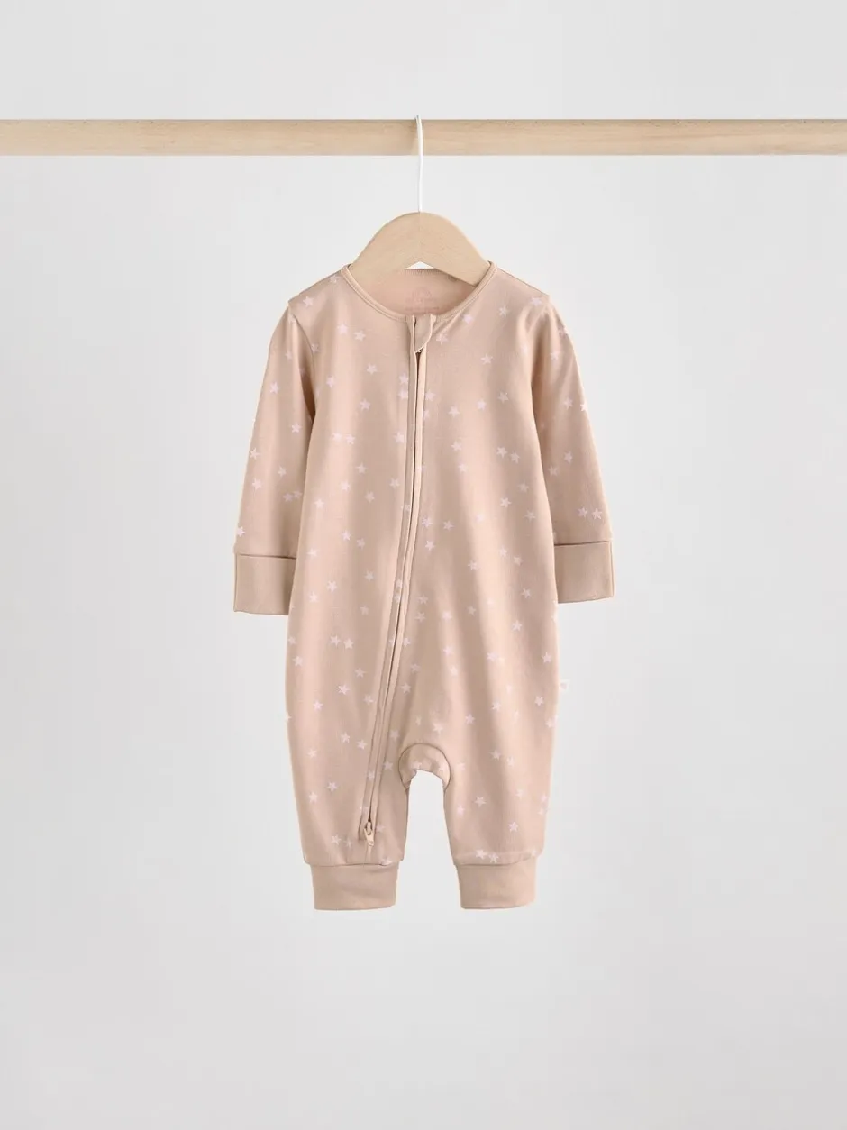 Babypakjes En Babypyjama's|Next Roze - 4 Pack Baby-pyjama's met tweewegrits (0mnd -3jr)