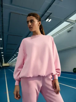 Sportkleding|Hoody's En Sweatshirts|Next Roze - Active Modal Supersoft Sweatshirt
