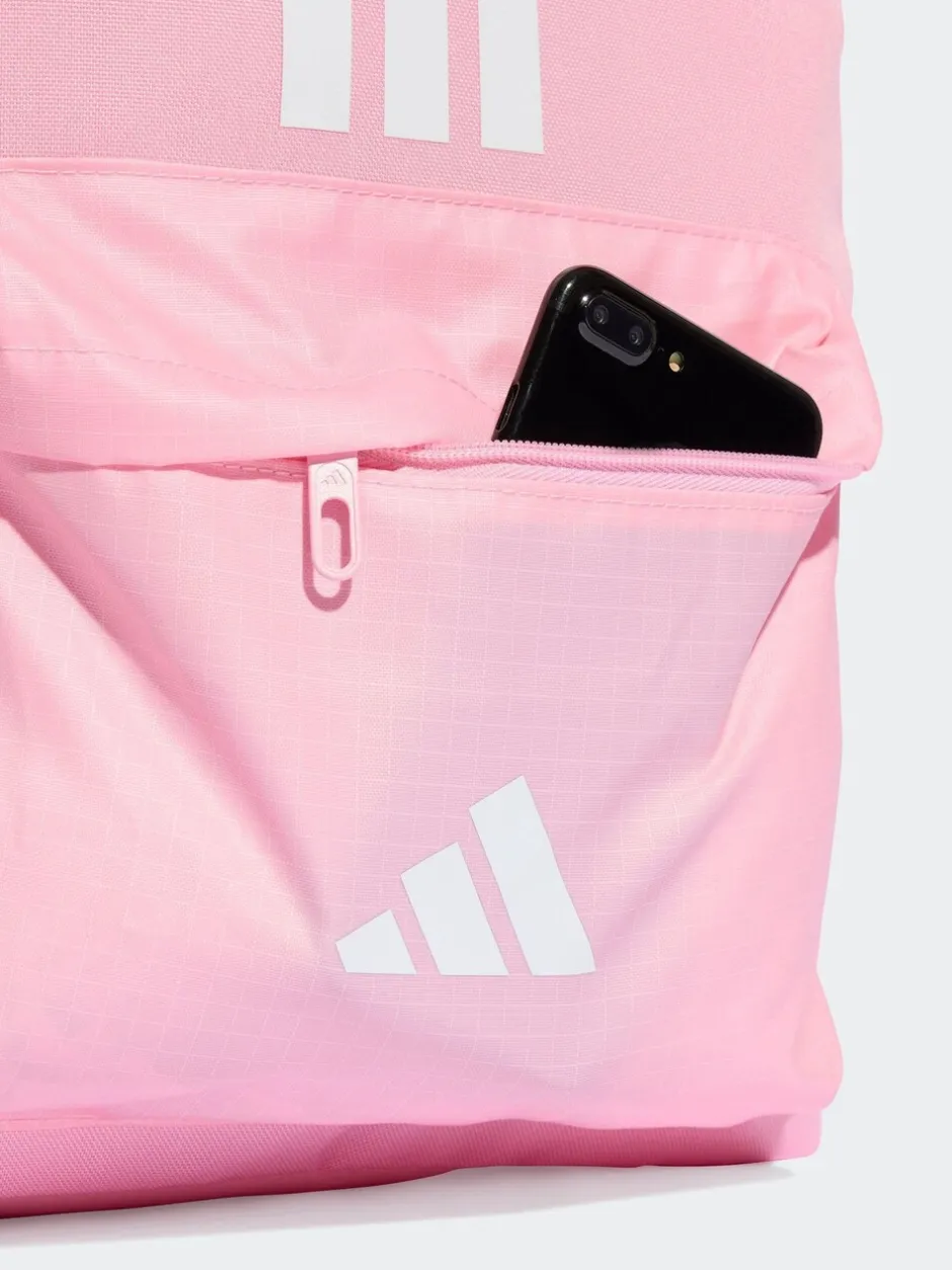 Tassen|adidas Roze - Classic 3 Bar Logo rugzak
