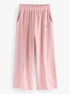 Pyjama's|Loungewear|B by Ted Baker - pyjama's van geborstelde katoenblend met wafelstof Roze