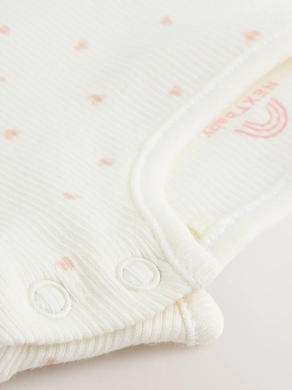 Tuinbroeken*Next - Baby Jersey Bretelbroeken en Bodysuit 2 Pieces Set (0mnd-2jr) Roze