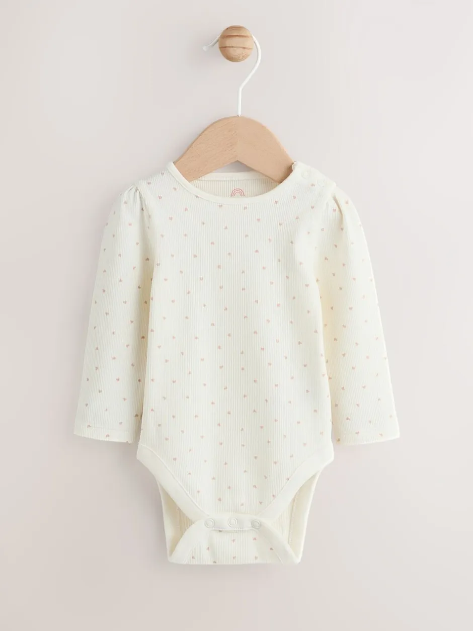 Tuinbroeken*Next - Baby Jersey Bretelbroeken en Bodysuit 2 Pieces Set (0mnd-2jr) Roze